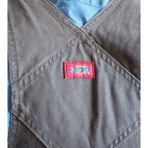 Brown dickies overalls